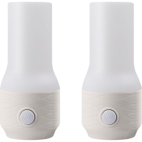 Lot de 2 petites veilleuses pour chambre d'enfant, couloir ou cuisine, cadeau de Noël (1/5)