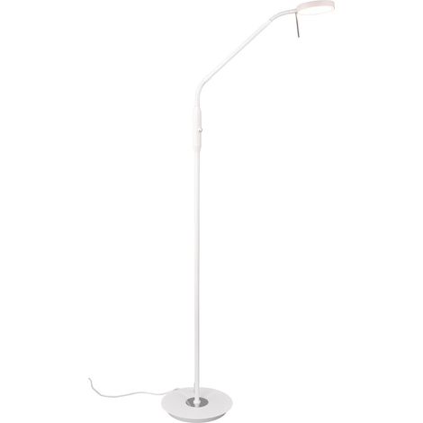 Lampadaire LED orientable blanc NEMIO Trio 12W avec variateur (1/5)