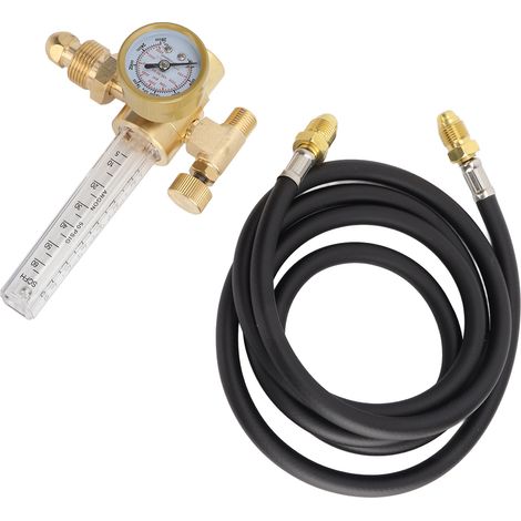 Régulateur de pression argon laiton précis pour soudage coupe avec détendeur compteur de débit (1/5)
