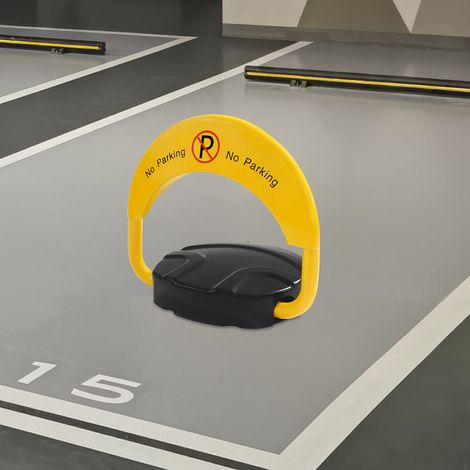 Verrou de Stationnement Électronique, Télécommande, Fonction Alarme, Idéal pour Garage Privé, Place de Parking, Intérieur/Extérieur (1/5)