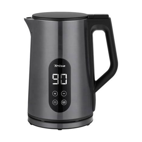 Trisa Moderne Wasserkocher Anthrazit 1,7 L Kapazität