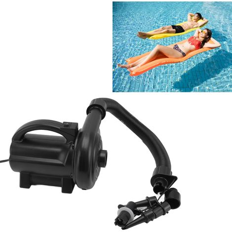 Pompe à air électrique haute puissance 500 W pour usage domestique, lits gonflables, piscines gonflables, tapis de yoga, coussins gonflables sportifs et pompes à air (norme européenne 220 V-240 V) (1/5)