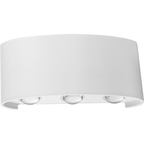 Applique Murale Moderne LED Lamp Murale Créative Éclairage Applique Murale Blanc Décoration 6W Lumière Blanc Froid - 1Pcs (1/4)
