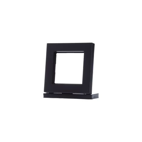 JUNG A5581BFSWM A550 CADRE POUR 1 PRISE MURALE NOIR GRAPHITE MAT 258913