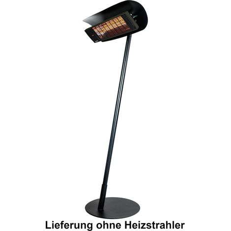 Heatscope Free Ständer für Heizstrahler Vision 2200 W schwarz/weiß/Holzoptik schwarz/Verbindungsholm schwarz (1/5)