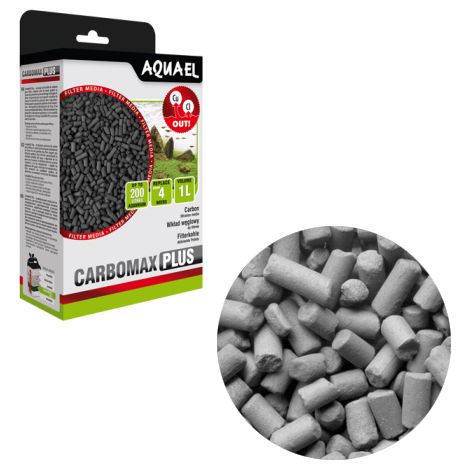 Aquael Carbomax Plus 1l - carbón activado