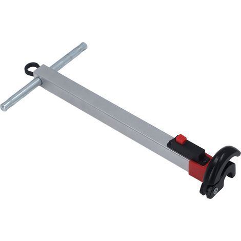 Clé de lavabo rigide extensible, outil d'installation de robinet sous évier, plombier télescopique 250mm (1/4)