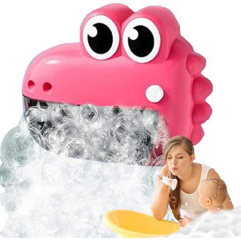 Machine à bulles pour le bain - Générateur de amusant , jouet créatif moussant , sans danger les enf