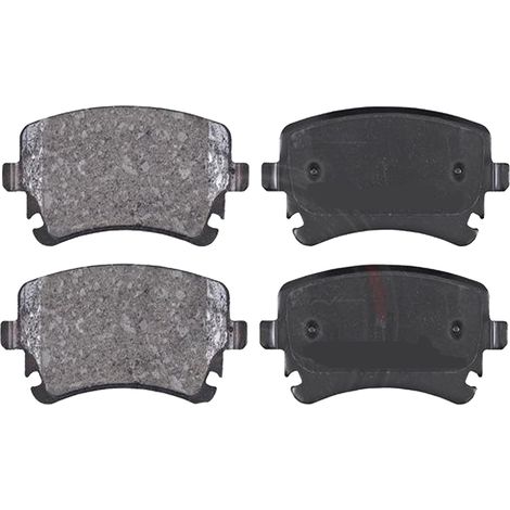 KIT PASTIGLIE FRENO POSTERIORI compatibile con VW MULTIVAN V (7HM, 7HN, 7HF, 7EF, 7EM, 7EN) / PASTIGLIE FRENANTI AUTO OEM 37413 37366 37494 , / SOSTITUZIONE DIRETTA / BASSA POLVERE / SILENZIOSO (1/4)