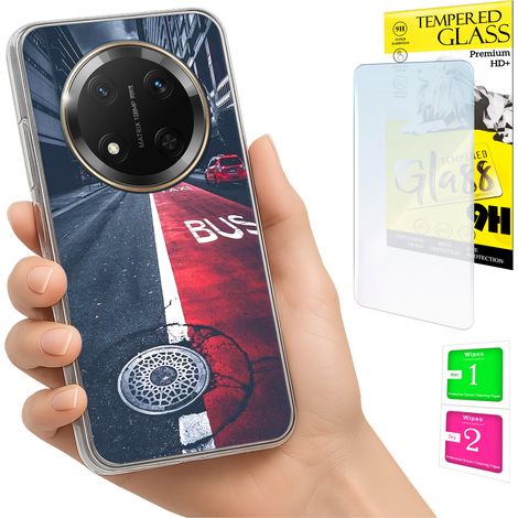 Funda para Honor Magic7 Lite con cubierta fotográfica y tapa trasera + cristal 9H (1/5)