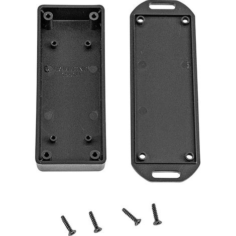 Boîtier universel Hammond Electronics 1551UFLBK ABS noir 100 x 40 x 20 1 pc(s) Y133552