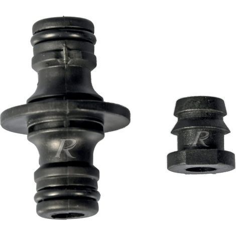 Kit de raccords pour tuyaux poreux 12,5 mm – Raccord rapide avec bouchon – Étanchéité optimale pour arrosage – Compatible 12,5/15 mm