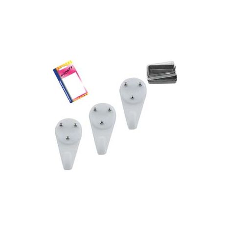 GANCI TIPO TRIS- - in bl.3 pz. - 12 blister
