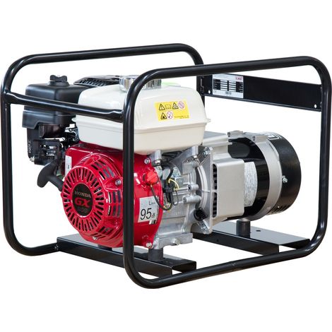 ELMAG Stromerzeuger SEB 3300W-AVR mit HONDA-Motor GX200 mit AVR-Regelung (1/5)