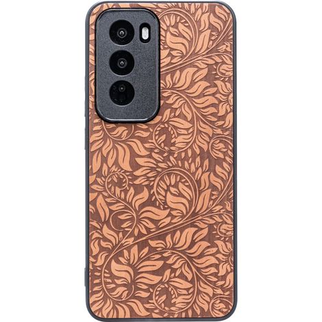 Bewood Holzhülle für Oppo Reno 12 5G APFELBLÄTTER (1/5)