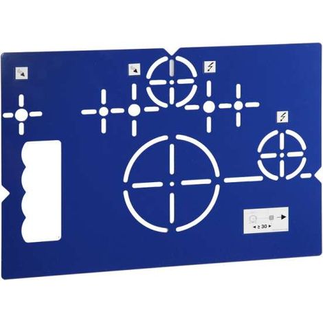 Geberit Bohrschablone für Wand-WC und Geberit AquaClean (1/5)