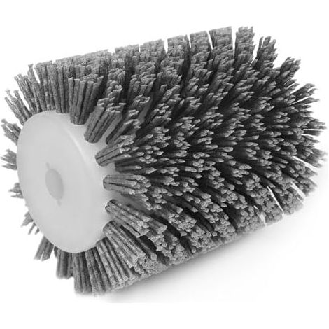 Brosses de ponçage, grain 80, brosse en nylon 120 x 100 mm, brosse de polissage pour le travail du bois, brosse à grain, brosses à poils pour bois, métal et métaux non ferreux (1/5)