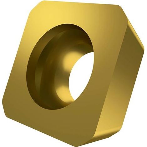 Fräswendeschneidplatte ISO SPEW 1204ADEN:M8330 D.5,5mm PVD beschichtet Gold (1/2)