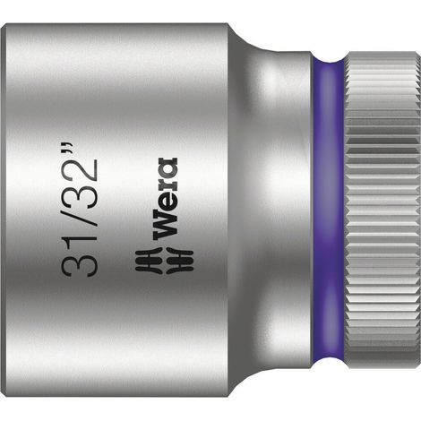 Wera 8790 HMC Zyklop-Steckschlüsseleinsatz mit 1/2"-Antrieb, 31/32" x 37 mm - 05003630001 (1/5)