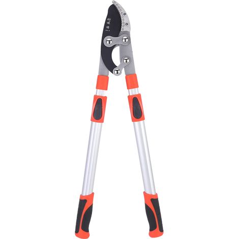 Nannigr Télescopique Branche Ébrancheurs 69-102cm, lame en acier au carbone,Poignées en aluminium solides,dotés d'une Poignée antidérapante pour les gros morceaux de bois, sécateur de jardin (1/5)