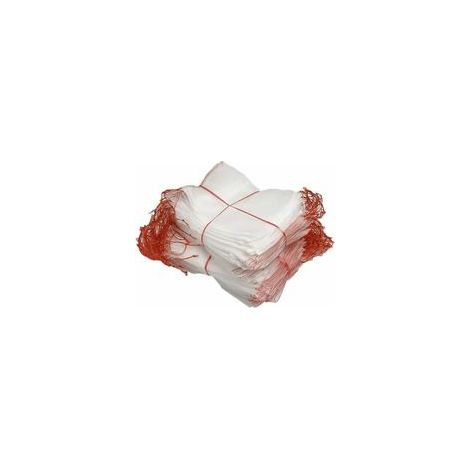 Lot de 50 filets antiinsectes, filets de protection de jardin en nylon, sacs réutilisables pour fruits et plantes, sac antioiseaux avec cordon de serrage (25 x 15 cm (50 pièces))