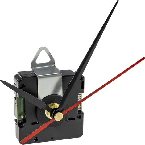 Mécanisme radio CHILITEC DCF, avec 3 jeux d'aiguilles, tige de 6 mm