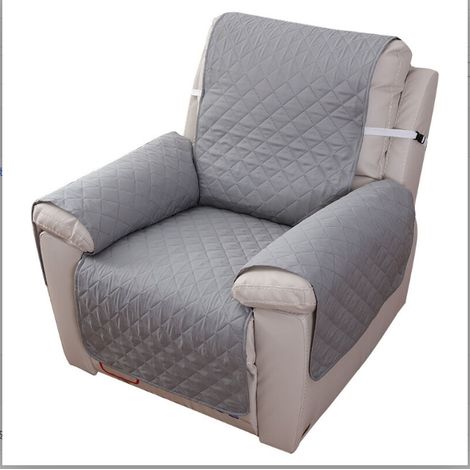Housse Fauteuil Relax - 1 Place - Imperméable - Pour Canapé Inclinable - Gris - 55 × 200 cm (1/5)
