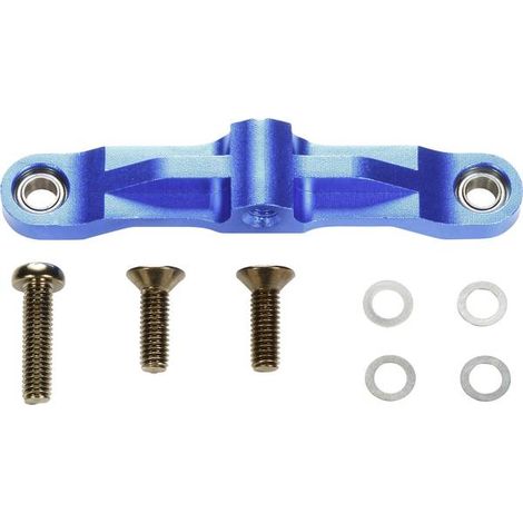 Tamiya 300054575 - TT-02 Alu connettore Leva di sterzo Blu anodizzato