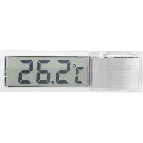 Transparentes elektronisches 3D-LCD-Thermometer für Aquarien und Meerwasser zur Messung der Wassertemperatur (1/5)
