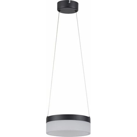Lampada a sospensione Reality Nicki Ø20 nera LED 12W (1/2)