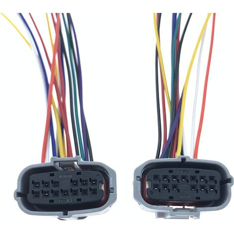 Connecteur étanche pour vanne de contrôle d'huile de transmission Toyota Camry, Crown, Reiz et Lexus -- JB2099-13P
