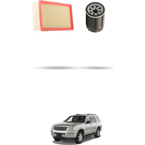 Kit tagliando 2 filtri compatibile con Ford Explorer II 4.0 V6 150 kw dal 2000 (1/4)