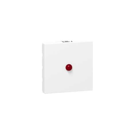 Legrand 040658 Indicateur d'action Mosaic pour détecteurs alarme type 1 - 2mod Blanc