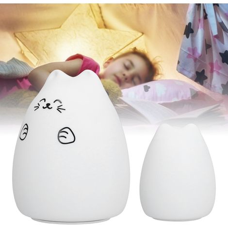 Silikon-LED-Nachtlicht, Baby-Bettlampe, Nachtlicht (1/5)