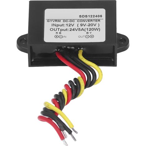 Module convertisseur élévateur DC-DC 12V/24V 5A, carte d'alimentation 120W GYVRMSDS122405 (1/5)