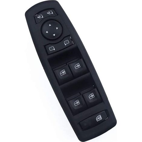 Fensterheberschalter für den linken Außenspiegel, kompatibel mit Megane 3, Laguna 3, Fluence Kombi, Teilenummer: 809610006R, 254000015R, 7700817337, 13 Pins (1/5)