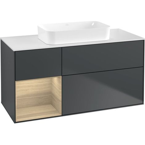 Villeroy & Boch G701PCHG Armoire sous-lavabo Finion G70 (1/2)