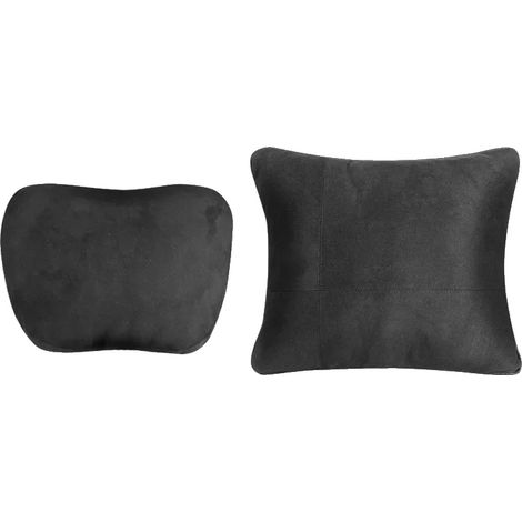 Kopfstütze und Lendenstütze, ergonomisches Design, abnehmbarer Bezug, 3 (1/2)