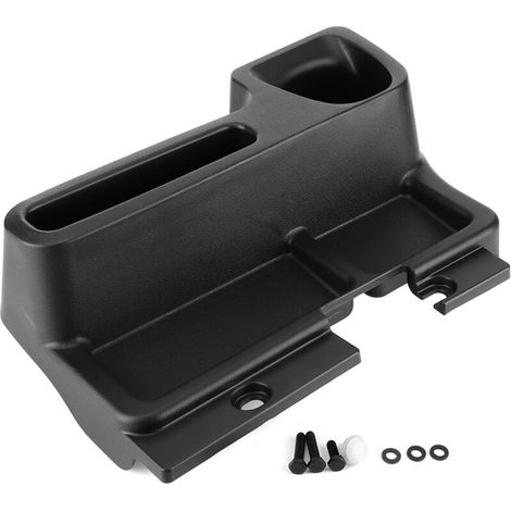 Box portaoggetti per auto, box portaoggetti in ABS per console centrale interna per Toyota Land Cruiser LC70 LC71 LC76 LC79 2008-2016 -Crezuo