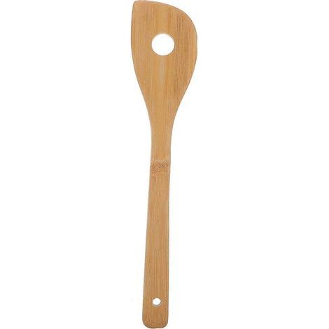 Rührlöffel aus Ahornholz (1 Stück) mit kleinem Loch, ideal für Bars, Haushalte und Hotels. – 30,00 x 6,00 x 0,50 cm (1/3)