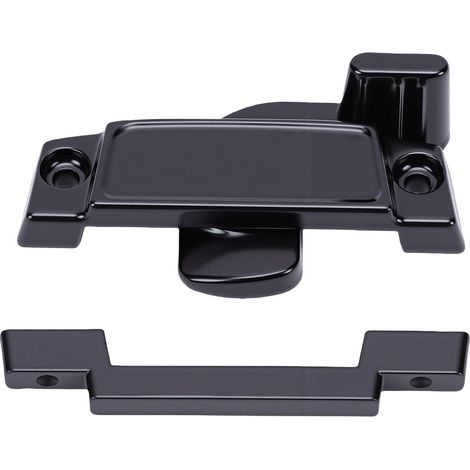 Sliding Window Lock 6cm Center Distance Aluminium, Latch (1/5)