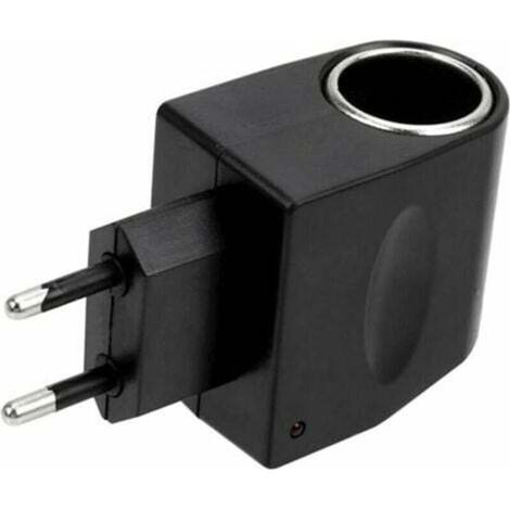Convertisseur De Puissance De Voiture 220V à 12V,Adaptateur Secteur Allume-Cigare De Voiture Pour Alimentation Onduleur AC à DC Pour Voiture Van Camion éLectrique,RéGlementations EuropéEnnes (1/3)