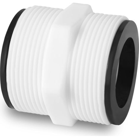 Adaptateur de Tuyau Piscine, 1,5" Connecteur de Tuyau Fendu de Piscine avec Joints Raccords de Tuyau d'Aspirateur de Piscine Compatible avec Les Piscines Creusées (1/5)