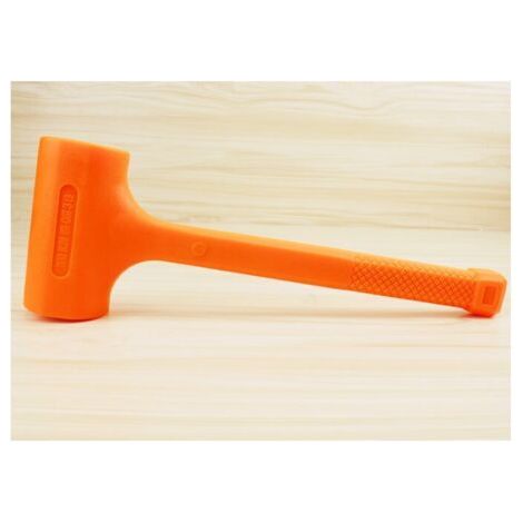 Rubber Mallet/Hammer, Diameter 40mm, PVC Coating, Rubber Hammer, Impact Tools, Assembly Hammers, Hammers and Mallets, PVC Rubber Hammers, Soft Impact Surface for Installing Furniture, Marble Til (1/3)