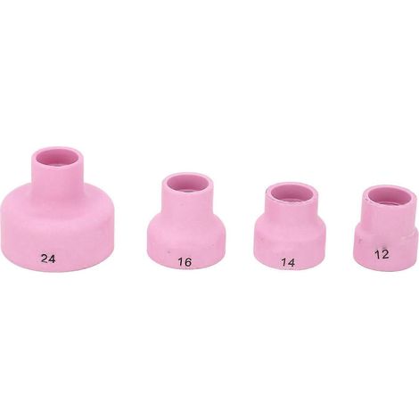 Buses de soudage de 1,6 mm avec filtre en acier inoxydable, buse en céramique pour torche de soudage WP9 20 25 17 (1/4)