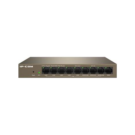 IP-COM Router/AP Controller - 9 porte Cloud Managed PoE, max 4 WAN M20-8G-PoE