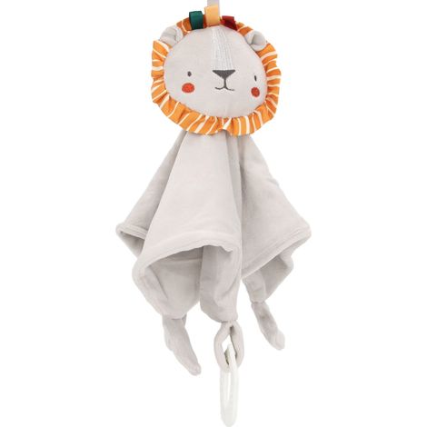 Lion Couverture de Sécurité Bébé Douce et Multifonctionnelle Animal Mignon pour Jouer et Dormir (1/5)