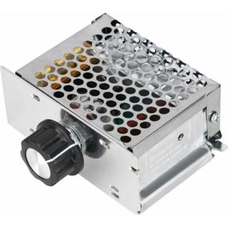 Variateur de vitesse pour moteur 220 V, régulateur de tension CA 4000 W, plage de tension réglable de 10 V à 220 V (1/5)