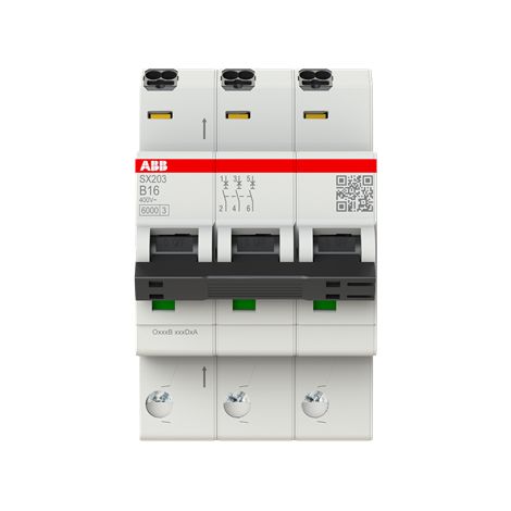 Leistungsschalter ABB sx203-b16 6kA 16A 3-polig