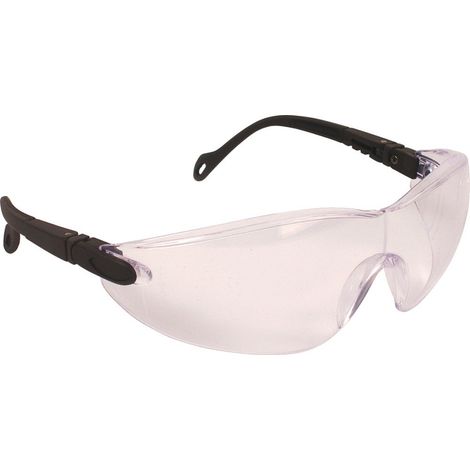 JSP Brille Eclipse, PC, klar/schwarz (1/4)